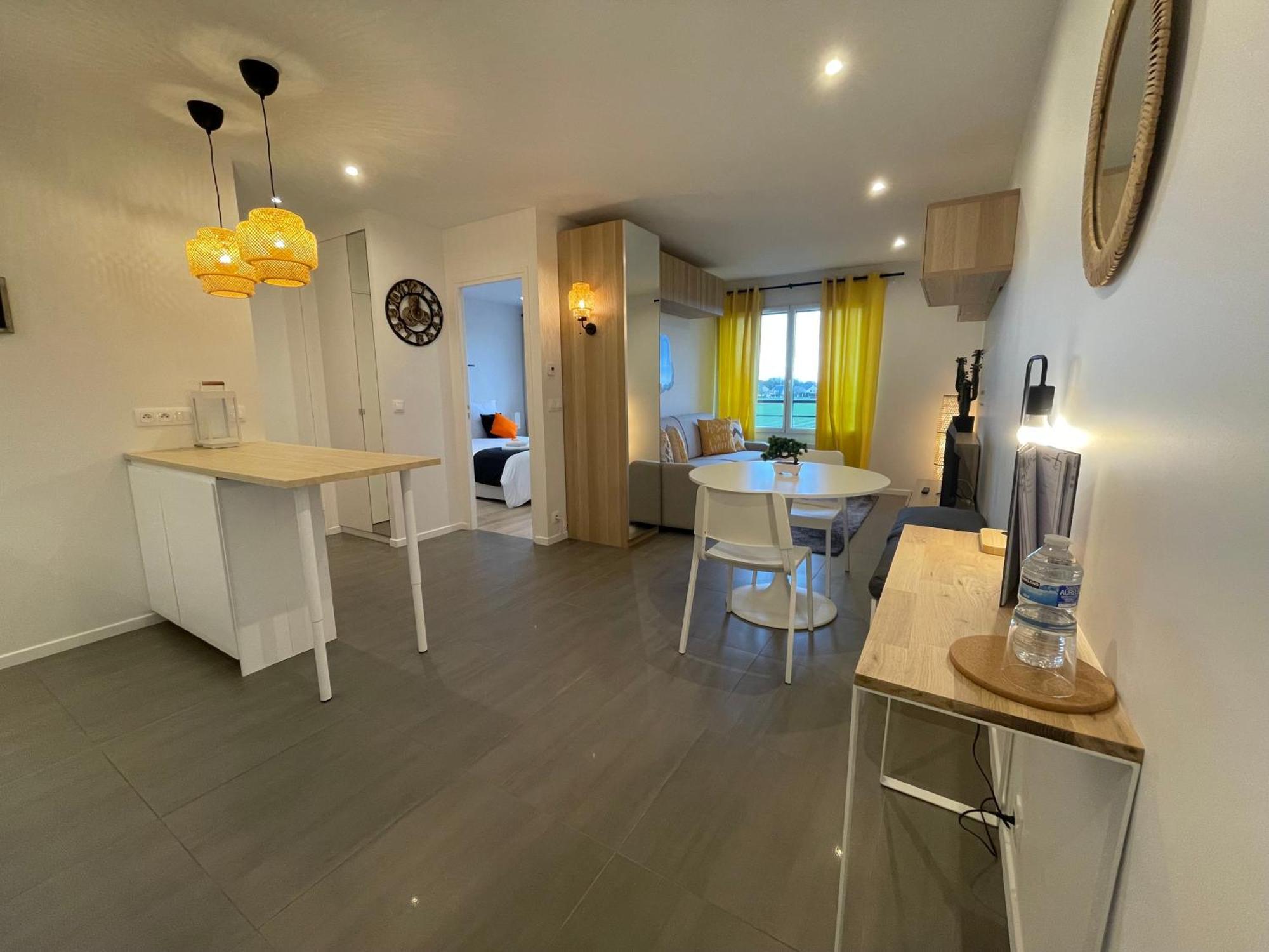 Sunset Cocoon T2 46M2 Proche Centre Ville Villejust Buitenkant foto